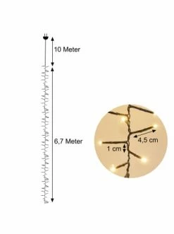 Blitzangebot 👏 Home & Living AMARE 1000 LED Lampenkette G In Warmweiß Günstig Kaufen 🥰 -Günstige samare Geschäft amare 1000 led lampenkette g in warmweiss 5