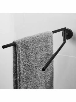 Aktion 😉 Bad AMARE 2-armiger Luxus Schwenkbare Handtuchstange In Schwarz Günstig Kaufen ✔️ -Günstige samare Geschäft amare 2 armiger luxus schwenkbare handtuchstange in schwarz 1