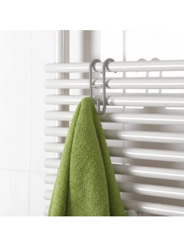 Top 10 ❤️ Bad AMARE 2er Set Wende-Doppelhaken In Silber Günstig Kaufen 🥰 2 Top 10 ❤️ Bad AMARE 2er Set Wende-Doppelhaken In Silber Günstig Kaufen 🥰 – Bild 2