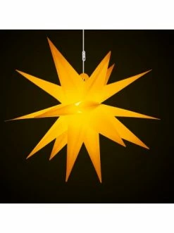 Neu 😉 Home & Living AMARE 3D LED Aussenstern XXL G In Gelb Günstig Kaufen 🎉 -Günstige samare Geschäft amare 3d led aussenstern xxl g in gelb 2