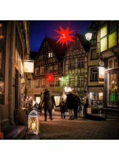 Am billigsten 🛒 Home & Living AMARE 3D LED Aussenstern XXL G In Rot Günstig Kaufen 😉 -Günstige samare Geschäft amare 3d led aussenstern xxl g in rot 2