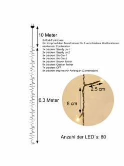 Aktion 👍 Weihnachten AMARE 80 LED Lichterstrang 2 In 1 Funktion G In Grünes Kabel Günstig Kaufen 👏 13 Aktion 👍 Weihnachten AMARE 80 LED Lichterstrang 2 In 1 Funktion G In Grünes Kabel Günstig Kaufen 👏 -Günstige samare Geschäft amare 80 led lichterstrang 2 in 1 funktion g in grunes kabel 6
