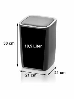 Coupon 🛒 Haushalt AMARE Automatischer Sensor Mülleimer, Quadratisch In Grau Günstig Kaufen 🎉 -Günstige samare Geschäft amare automatischer sensor mulleimer quadratisch in grau 3