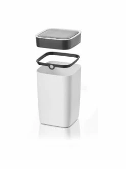 Rabatt 😀 Haushalt AMARE Automatischer Sensor Mülleimer, Quadratisch In Weiß Günstig Kaufen 💯 -Günstige samare Geschäft amare automatischer sensor mulleimer quadratisch in weiss 2