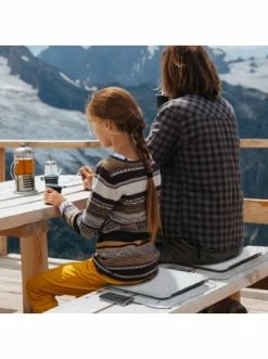 Bester Verkauf 🎉 Garten & Balkon AMARE Beheizbares Filz Sitzkissen Wendbar BATTERIEBETRIEBEN In Grau Günstig Kaufen 🎁 -Günstige samare Geschäft amare beheizbares filz sitzkissen wendbar batteriebetrieben in grau 3