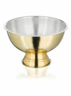 Bestpreis 🎉 Küche AMARE Champagnerkühler Weinschale Edelstahl In Gold Günstig Kaufen 🔔