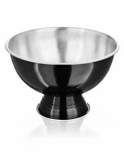 Besorgen 🥰 Küche AMARE Champagnerkühler Weinschale Edelstahl In Schwarz Günstig Kaufen 🎁