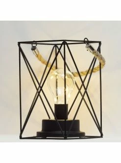 Bestes Angebot ✨ Home & Living AMARE Dekolampen 2er Set Im Industrie-Look Eckig/eckig KABELLOS In Schwarz Günstig Kaufen 🎉 -Günstige samare Geschäft amare dekolampen 2er set im industrie look eckig eckig kabellos in schwarz 4