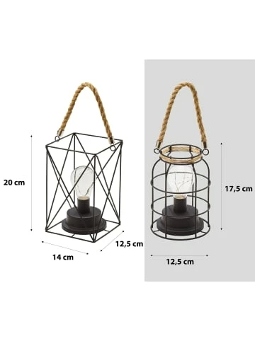 Coupon 👍 Home & Living AMARE Dekolampen 2er Set Im Industrie-Look Eckig/rund KABELLOS In Schwarz Günstig Kaufen ❤️ 4 Coupon 👍 Home & Living AMARE Dekolampen 2er Set Im Industrie-Look Eckig/rund KABELLOS In Schwarz Günstig Kaufen ❤️ – Bild 4