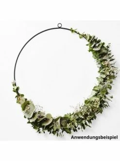 Schlussverkauf ✨ Home & Living AMARE Dekorativer Türkranz 30 Cm Ring In Schwarz Günstig Kaufen 🥰 -Günstige samare Geschäft amare dekorativer turkranz 30 cm ring in schwarz 1