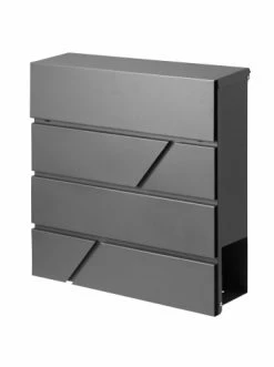 Am billigsten 🥰 Haushalt AMARE DESIGN Postbox Mit Zeitungsfach In Anthrazit Günstig Kaufen 🔥