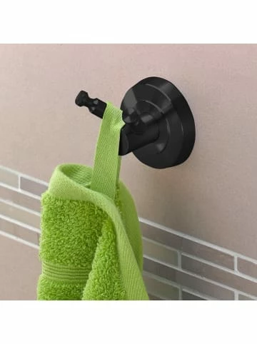 Rabatt ✨ Bad AMARE Doppelhaken Handtuch In Schwarz Günstig Kaufen 👍 2 Rabatt ✨ Bad AMARE Doppelhaken Handtuch In Schwarz Günstig Kaufen 👍 – Bild 2