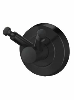 Rabatt ✨ Bad AMARE Doppelhaken Handtuch In Schwarz Günstig Kaufen 👍