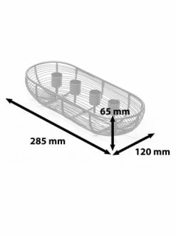 Rabatt ✨ Dekoration AMARE Draht Kandelaber Für 4 Kerzen In Schwarz Günstig Kaufen 😉 -Günstige samare Geschäft amare draht kandelaber fur 4 kerzen in schwarz 7
