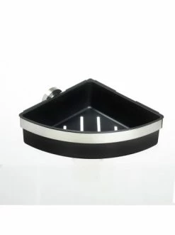 Bestpreis 🔔 Bad AMARE Duschkorb Dreieckig Aus Edelstahl In Silber Günstig Kaufen ❤️