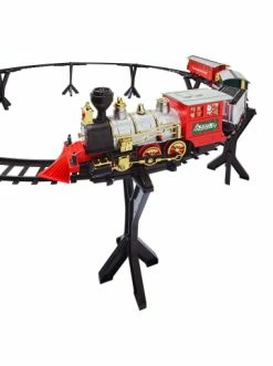 Großhandel 🔥 Geschenke Für Kinder AMARE Eisenbahn Zug 60 Cm Weihnachtszug 20-tlg. BATTERIEBETRIEBEN In Bunt Günstig Kaufen 💯