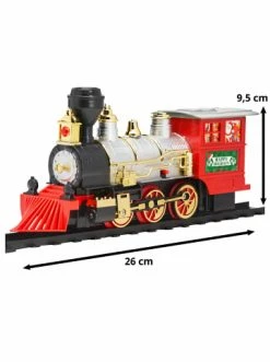 Bester Verkauf 🥰 Geschenke Für Kinder AMARE Eisenbahn Zug 90 Cm Weihnachtszug 22-tlg. BATTERIEBETRIEBEN In Bunt Günstig Kaufen ⭐ -Günstige samare Geschäft amare eisenbahn zug 90 cm weihnachtszug 22 tlg batteriebetrieben in bunt 3