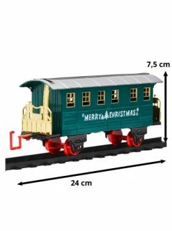Bester Verkauf 🥰 Geschenke Für Kinder AMARE Eisenbahn Zug 90 Cm Weihnachtszug 22-tlg. BATTERIEBETRIEBEN In Bunt Günstig Kaufen ⭐ -Günstige samare Geschäft amare eisenbahn zug 90 cm weihnachtszug 22 tlg batteriebetrieben in bunt 7