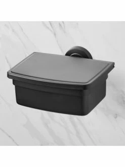 Rabatt ⌛ Bad AMARE Feuchttücherbox Aus Edelstahl In Schwarz Günstig Kaufen ⌛ -Günstige samare Geschäft amare feuchttucherbox aus edelstahl in schwarz 4