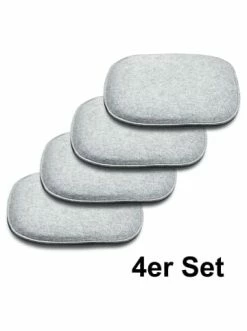 Schlussverkauf ❤️ Garten & Balkon AMARE Filzkissen 4er Set 40 Cm In Grau Günstig Kaufen ❤️ -Günstige samare Geschäft amare filzkissen 4er set 40 cm in grau 5