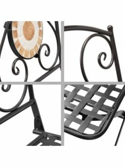 Schlussverkauf 🛒 Garten & Balkon AMARE Gartenstuhl Mosaik A1 (2er Set) In Bunt Günstig Kaufen 🔔 -Günstige samare Geschäft amare gartenstuhl mosaik a1 2er set in bunt 2
