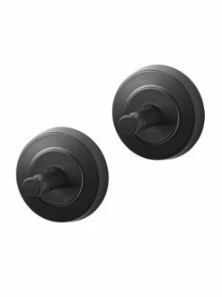 Brandneu 🔥 Bad AMARE Handtuchhaken Doppelset In Schwarz Günstig Kaufen 😉