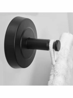 Brandneu 🔥 Bad AMARE Handtuchhaken Doppelset In Schwarz Günstig Kaufen 😉 -Günstige samare Geschäft amare handtuchhaken doppelset in schwarz 3