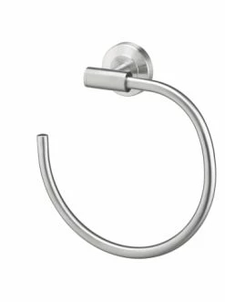 Budget ❤️ Bad AMARE Handtuchring Rund Offen In Silber Günstig Kaufen 💯