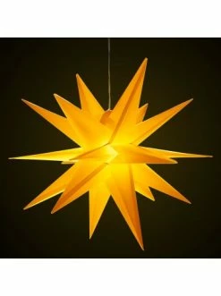 Am billigsten 🤩 Home & Living AMARE LED 3D Aussenstern G In Gelb Günstig Kaufen 🎉 -Günstige samare Geschäft amare led 3d aussenstern g in gelb 1