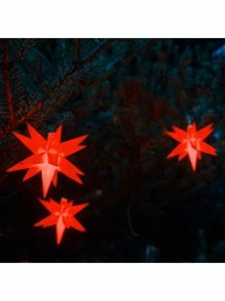 Blitzangebot 👏 Home & Living AMARE LED 3er Sternenkette NICHT NETZSTROMBETRIEBEN In Rot Günstig Kaufen 🛒 -Günstige samare Geschäft amare led 3er sternenkette nicht netzstrombetrieben in rot 2