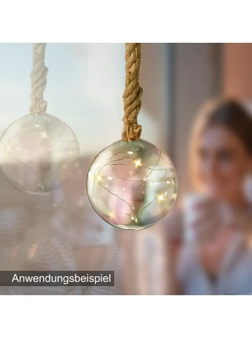 Aktion 🎁 Home & Living AMARE LED Dekolicht 10 Cm Kugelform Am Seil NICHT ERFORDERLICH In Perlmutt Günstig Kaufen 😍 3 Aktion 🎁 Home & Living AMARE LED Dekolicht 10 Cm Kugelform Am Seil NICHT ERFORDERLICH In Perlmutt Günstig Kaufen 😍 – Bild 3