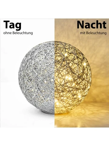 Am billigsten 🧨 Home & Living AMARE LED Kugel Ball 15 Cm Flechtoptik NICHT ERFORDERLICH In Silber Günstig Kaufen ✔️ 6 Am billigsten 🧨 Home & Living AMARE LED Kugel Ball 15 Cm Flechtoptik NICHT ERFORDERLICH In Silber Günstig Kaufen ✔️ – Bild 6