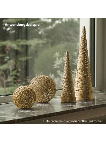 Am billigsten 🥰 Home & Living AMARE LED Kugel Ball 20 Cm Flechtoptik NICHT ERFORDERLICH In Gold Günstig Kaufen 😀 6 Am billigsten 🥰 Home & Living AMARE LED Kugel Ball 20 Cm Flechtoptik NICHT ERFORDERLICH In Gold Günstig Kaufen 😀 – Bild 6