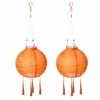 Bester Verkauf ⌛ Home & Living AMARE LED Lampion 2er-Set Solar Quaste Lampenkette SOLARBETRIEBEN In Orange Günstig Kaufen 🧨