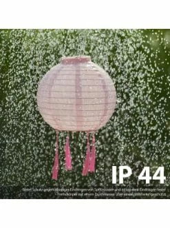 Auslauf 🔥 Home & Living AMARE LED Lampion 2er-Set Solar Quaste Lampenkette SOLARBETRIEBEN In Pink Günstig Kaufen 🎉 -Günstige samare Geschäft amare led lampion 2er set solar quaste lampenkette solarbetrieben in pink 2