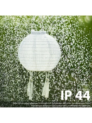 Am billigsten 😍 Home & Living AMARE LED Lampion 2er-Set Solar Quaste Lampenkette SOLARBETRIEBEN In Weiß Günstig Kaufen 👏 3 Am billigsten 😍 Home & Living AMARE LED Lampion 2er-Set Solar Quaste Lampenkette SOLARBETRIEBEN In Weiß Günstig Kaufen 👏 – Bild 3