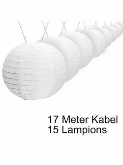 Coupon 👏 Home & Living AMARE LED Lampion Lampenkette G In Weiß Günstig Kaufen 👍 -Günstige samare Geschäft amare led lampion lampenkette g in weiss 4