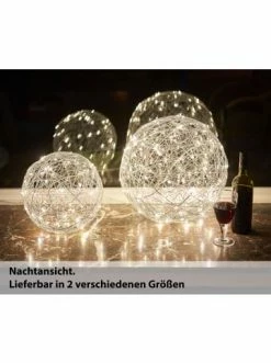 Auslauf 🔔 Garten & Balkon AMARE LED-Metalldrahtkugel Ø 30 Cm G In Silber Günstig Kaufen 🧨 -Günstige samare Geschäft amare led metalldrahtkugel o 30 cm g in silber 4