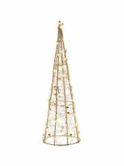 Beste Bewertungen von 🥰 Home & Living AMARE LED Pyramide 40cm Draht Gold BATTERIEBETRIEBEN In Gold Günstig Kaufen ✔️