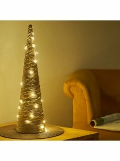 Schlussverkauf 🎁 Home & Living AMARE LED Pyramide 60 Cm NICHT ERFORDERLICH In Gold Günstig Kaufen 🎁 -Günstige samare Geschäft amare led pyramide 60 cm nicht erforderlich in gold 3