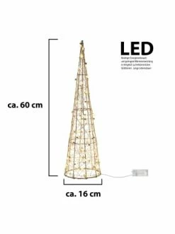 Auslauf ❤️ Lampen & Leuchten AMARE LED Pyramide 60cm Draht Gold BATTERIEBETRIEBEN In Gold Günstig Kaufen ❤️ -Günstige samare Geschäft amare led pyramide 60cm draht gold batteriebetrieben in gold 10