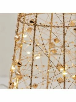 Auslauf ❤️ Lampen & Leuchten AMARE LED Pyramide 60cm Draht Gold BATTERIEBETRIEBEN In Gold Günstig Kaufen ❤️ -Günstige samare Geschäft amare led pyramide 60cm draht gold batteriebetrieben in gold 7