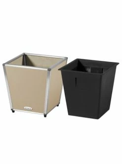 Bestes Angebot 👏 Garten & Balkon AMARE Lederoptik Pflanzgefäß In Beige Günstig Kaufen 🤩 -Günstige samare Geschäft amare lederoptik pflanzgefass in beige 12