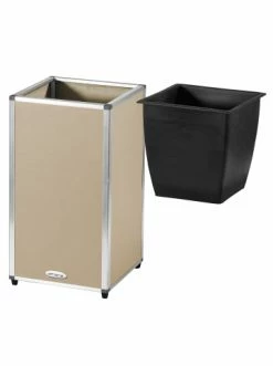 Blitzangebot 🔥 Garten & Balkon AMARE Lederoptik Pflanzgefäß In Beige Günstig Kaufen 😉 -Günstige samare Geschäft amare lederoptik pflanzgefass in beige 18