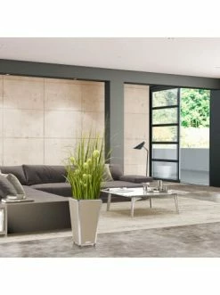 Schlussverkauf ✔️ Garten & Balkon AMARE Lederoptik Pflanzgefäß In Beige Günstig Kaufen 😀 -Günstige samare Geschäft amare lederoptik pflanzgefass in beige 45