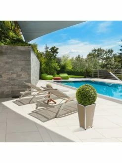 Schlussverkauf ✔️ Garten & Balkon AMARE Lederoptik Pflanzgefäß In Beige Günstig Kaufen 😀 -Günstige samare Geschäft amare lederoptik pflanzgefass in beige 47