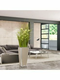 Großhandel 😀 Garten & Balkon AMARE Lederoptik Pflanzgefäß In Beige Günstig Kaufen 🥰 -Günstige samare Geschäft amare lederoptik pflanzgefass in beige 5