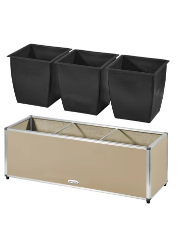 Bestpreis ⌛ Garten & Balkon AMARE Lederoptik Pflanzgefäß In Beige Günstig Kaufen 🥰 3 Bestpreis ⌛ Garten & Balkon AMARE Lederoptik Pflanzgefäß In Beige Günstig Kaufen 🥰 – Bild 3