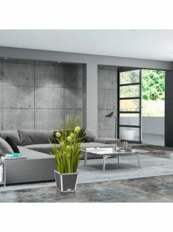 Neu 🧨 Garten & Balkon AMARE Lederoptik Pflanzgefäß In Grau Günstig Kaufen ⭐ -Günstige samare Geschäft amare lederoptik pflanzgefass in grau 13