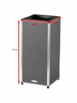 Blitzangebot 🤩 Garten & Balkon AMARE Lederoptik Pflanzgefäß In Grau Günstig Kaufen 🎁 -Günstige samare Geschäft amare lederoptik pflanzgefass in grau 28